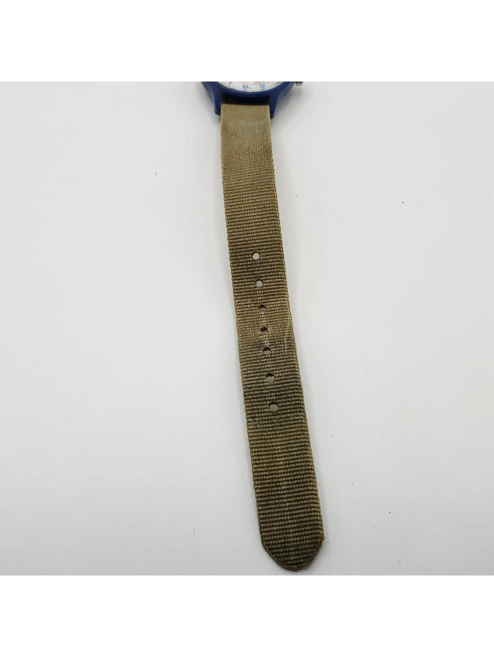 Vintage Timex Kids Mechanical Blue Watch 25mm Running